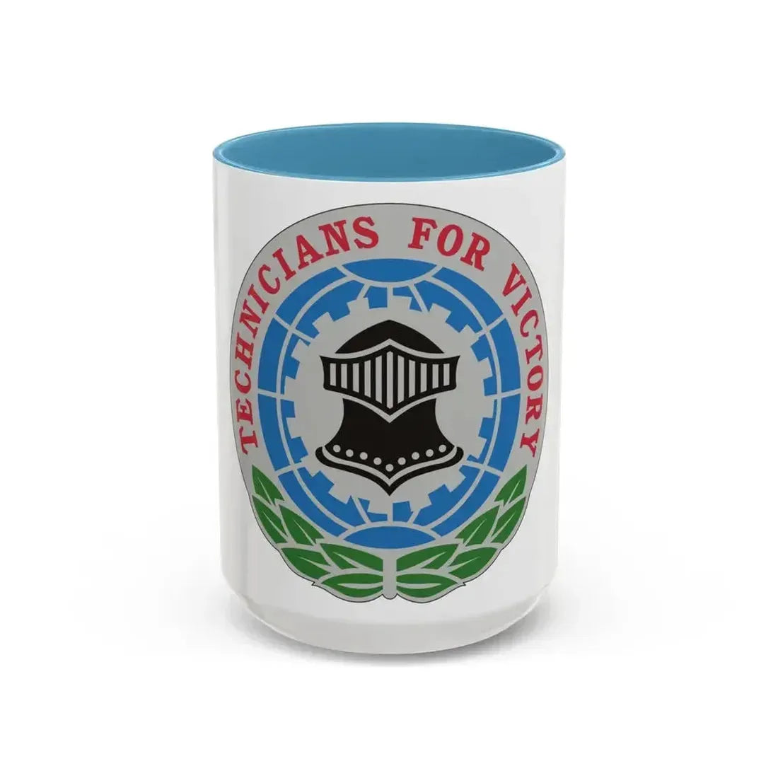 203 Military Intelligence Battalion (U.S. Army) Accent Coffee Mug 15oz Light Blue - Go Mug Yourself