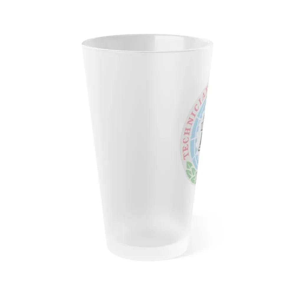 203 Military Intelligence Battalion (U.S. Army) Frosted Pint Glass 16oz - Go Mug Yourself
