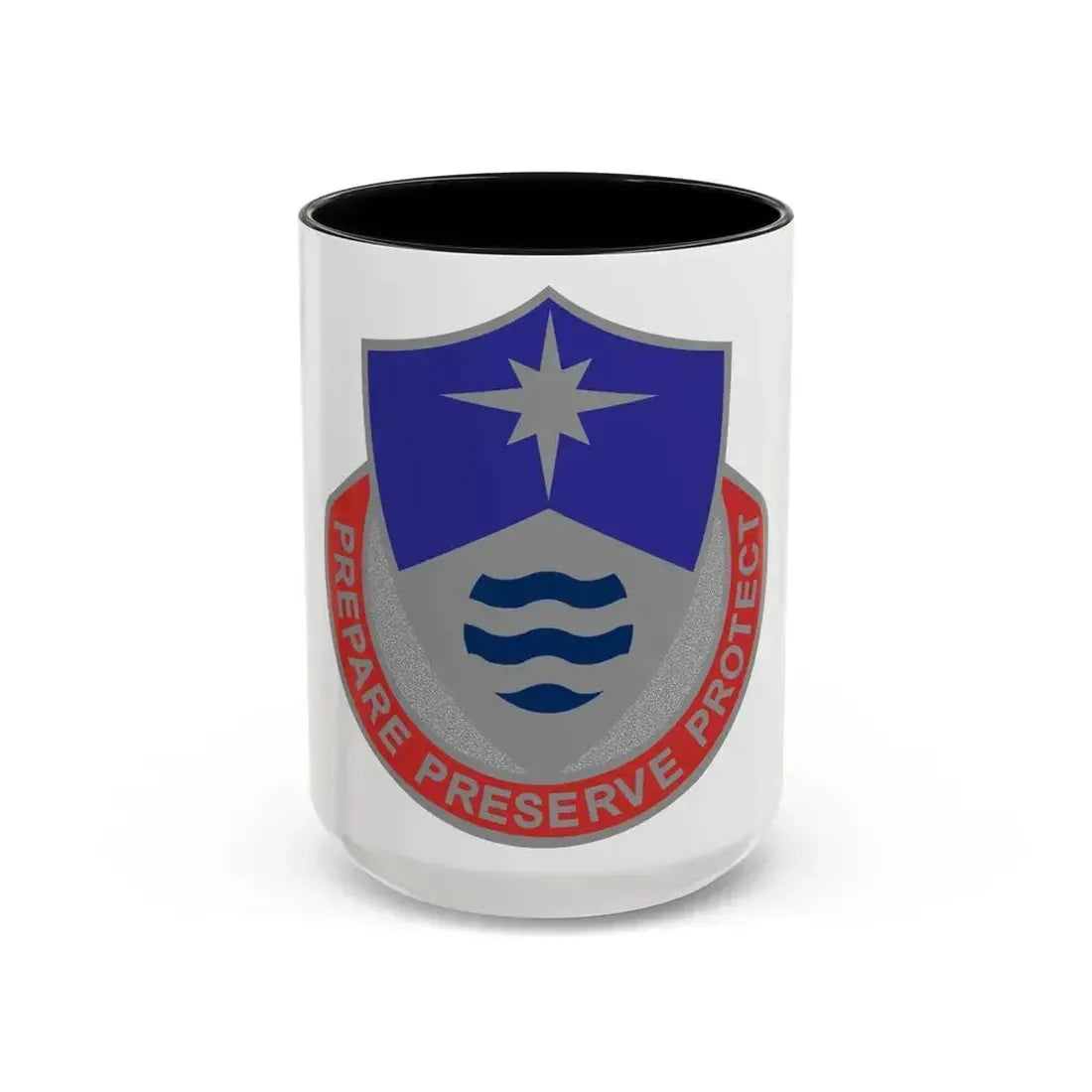 203 Personnel Services Battalion (U.S. Army) Accent Coffee Mug 15oz Black - Go Mug Yourself