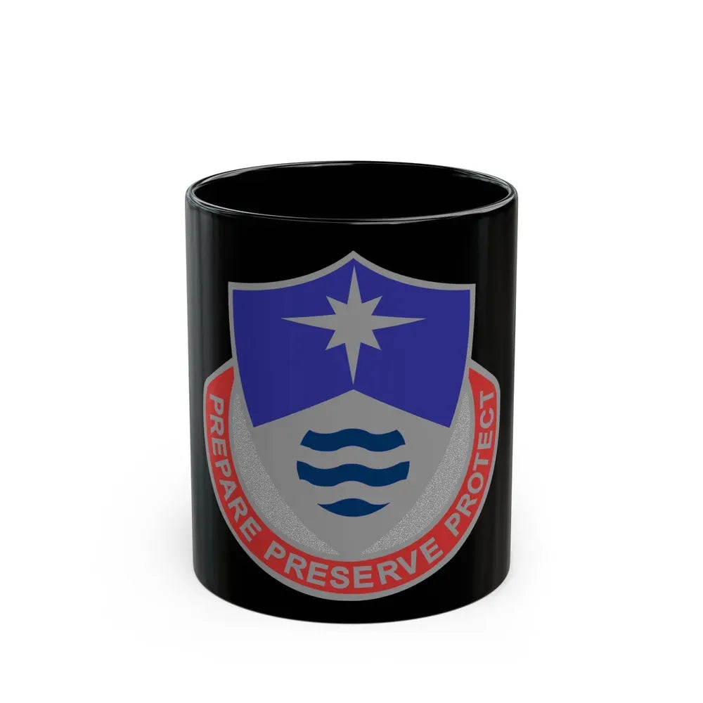 203 Personnel Services Battalion (U.S. Army) Black Coffee Mug 11oz - Go Mug Yourself