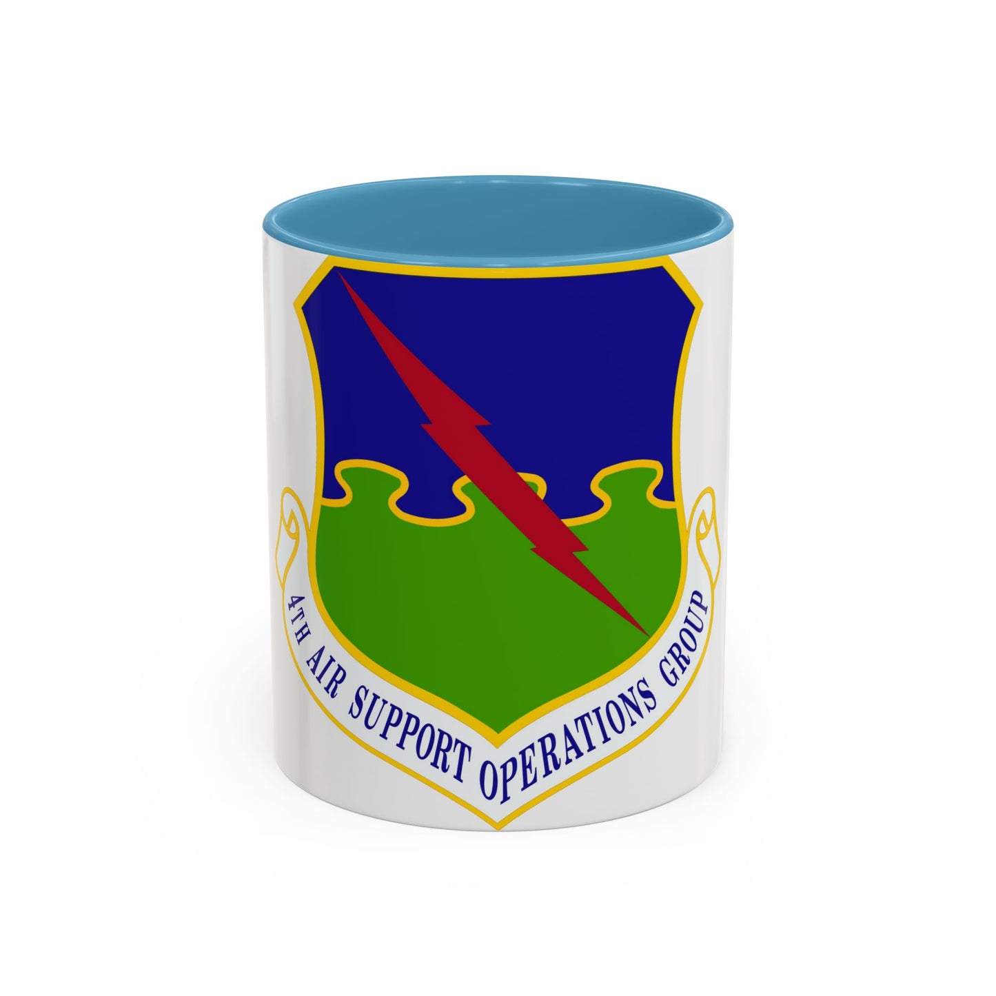 4 Air Support Operations Group USAFE (U.S. Air Force) Accent Coffee Mug