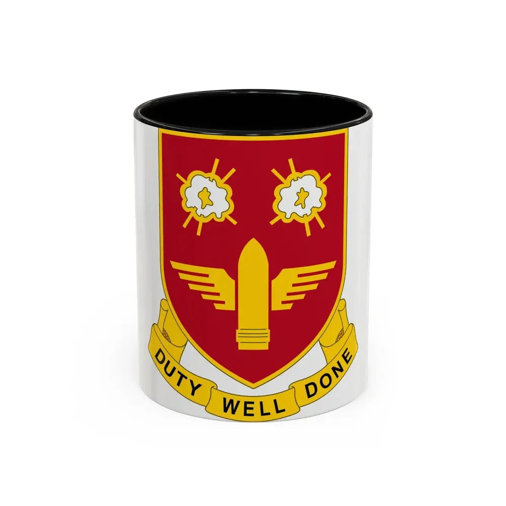 203rd Air Defense Artillery Regiment (U.S. Army) Accent Coffee Mug 11oz Black - Go Mug Yourself