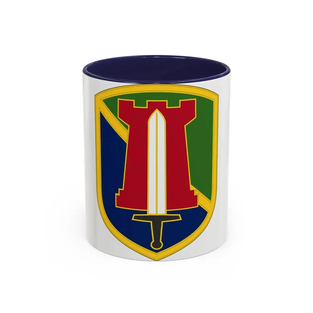 204 Maneuver Enhancement Brigade (U.S. Army) Accent Coffee Mug 11oz Navy - Go Mug Yourself