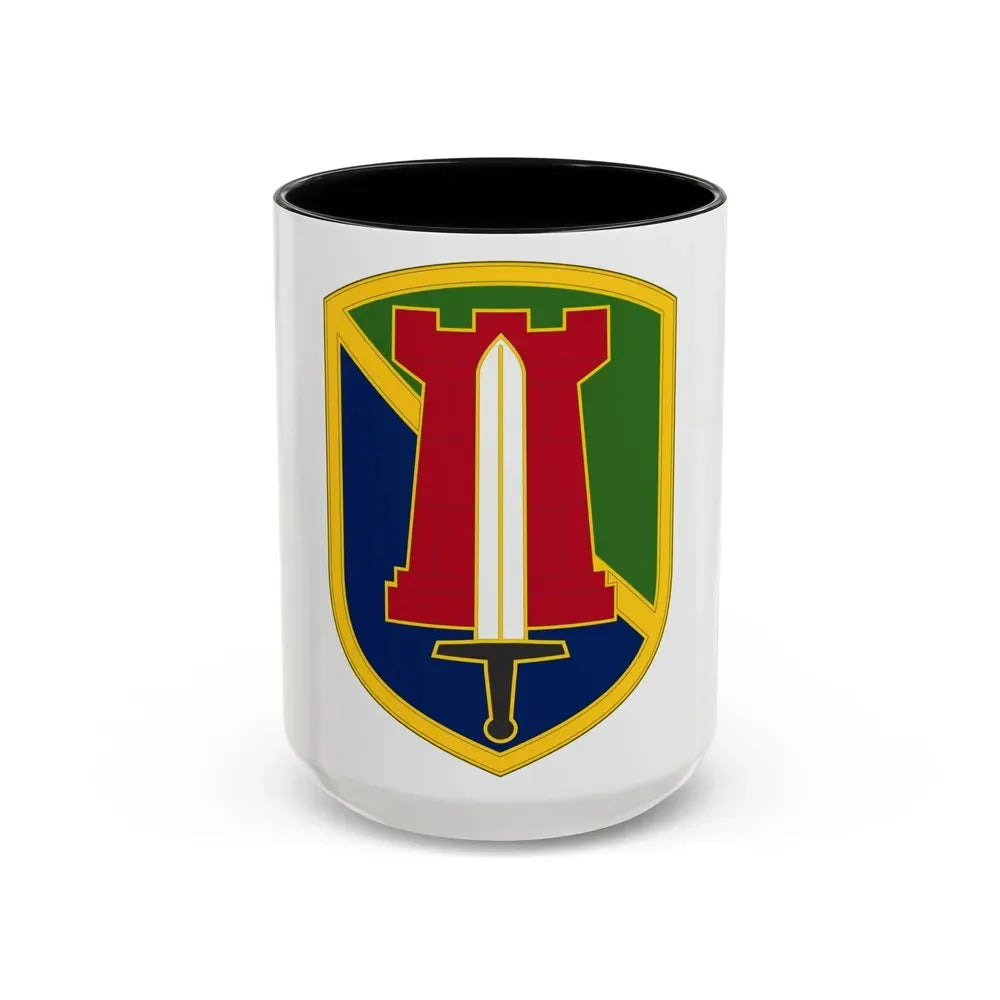 204 Maneuver Enhancement Brigade (U.S. Army) Accent Coffee Mug 15oz Black - Go Mug Yourself