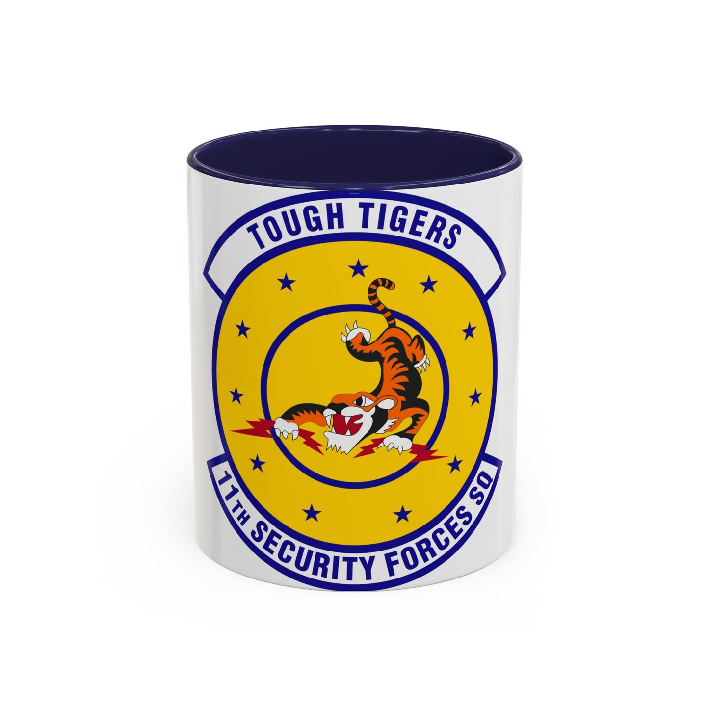 11 Security Forces Squadron USAF (U.S. Air Force) Accent Coffee Mug