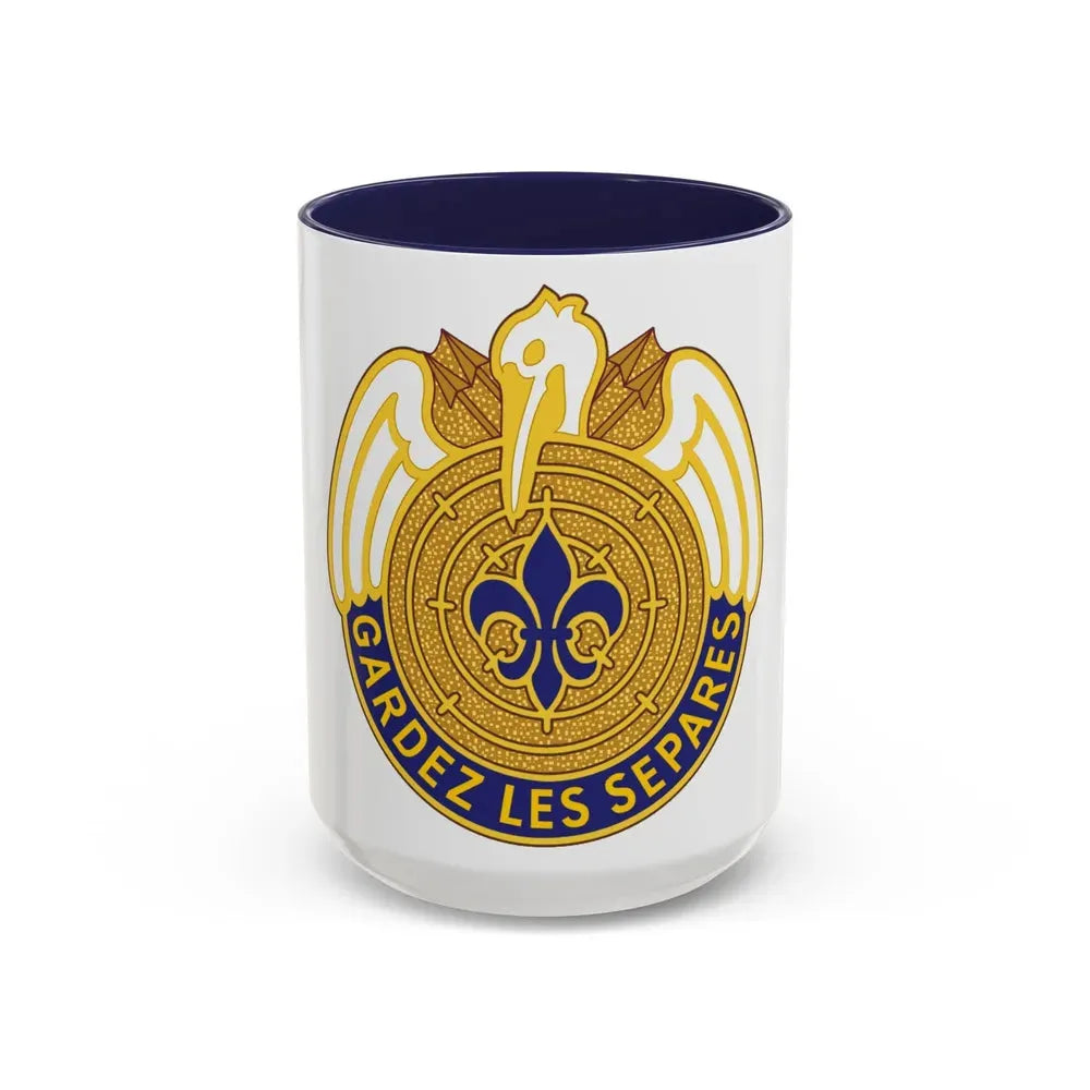 204th Aviation Group (U.S. Army) Accent Coffee Mug 15oz Navy - Go Mug Yourself