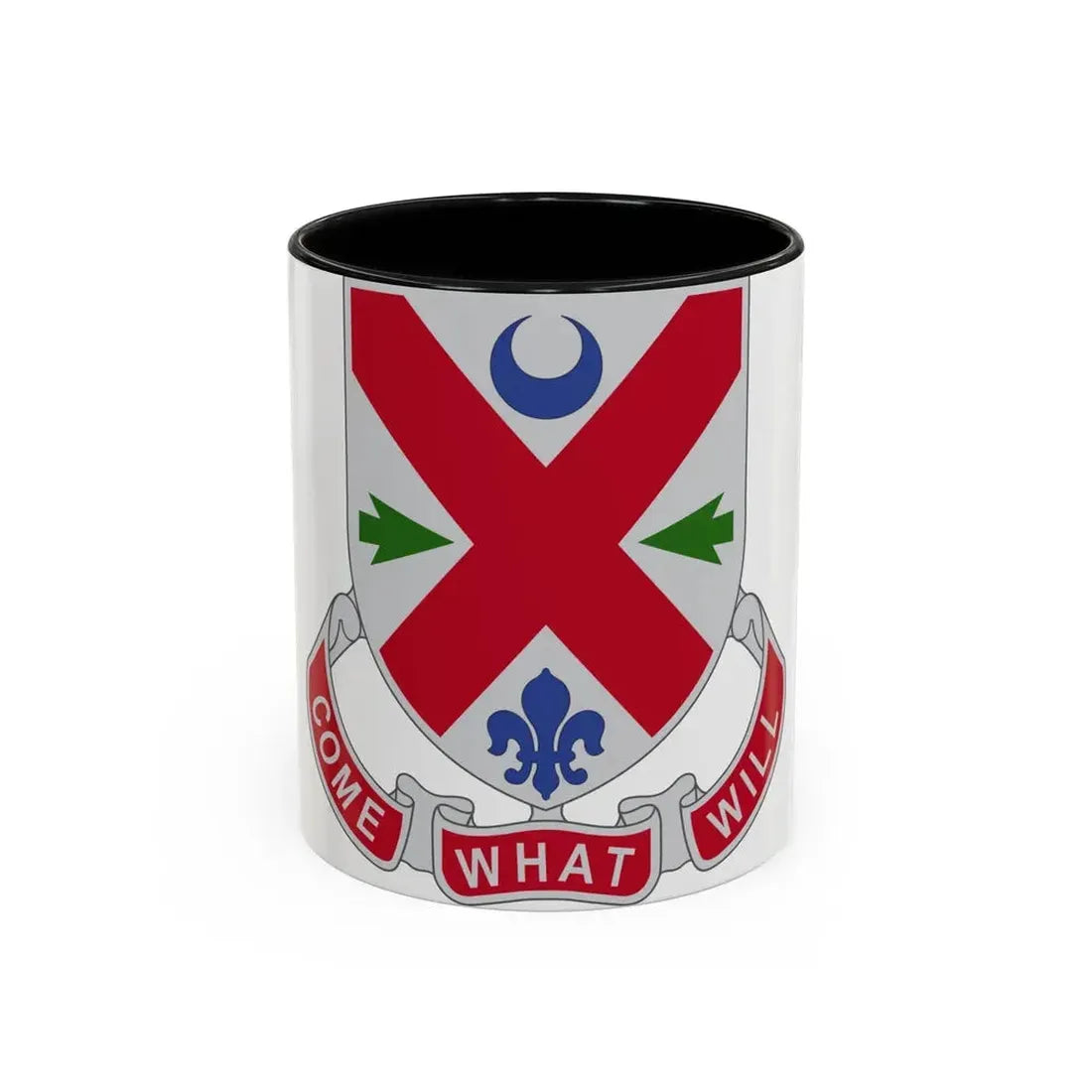205 Engineer Battalion (U.S. Army) Accent Coffee Mug 11oz Black - Go Mug Yourself