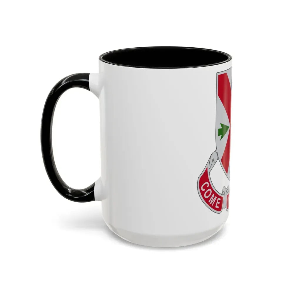 205 Engineer Battalion (U.S. Army) Accent Coffee Mug - Go Mug Yourself