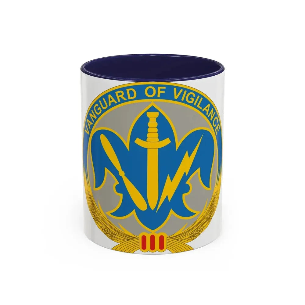 205 Military Intelligence Brigade 2 (U.S. Army) Accent Coffee Mug 11oz Navy - Go Mug Yourself