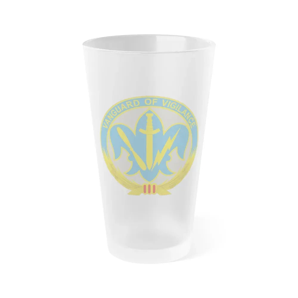 205 Military Intelligence Brigade 2 (U.S. Army) Frosted Pint Glass 16oz Default Title - Go Mug Yourself