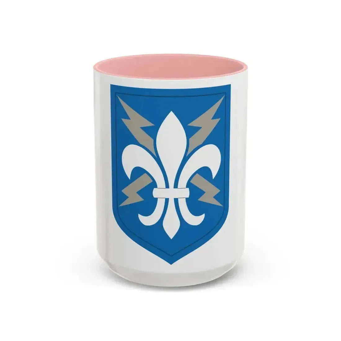 205 Military Intelligence Brigade (U.S. Army) Accent Coffee Mug 15oz Pink - Go Mug Yourself