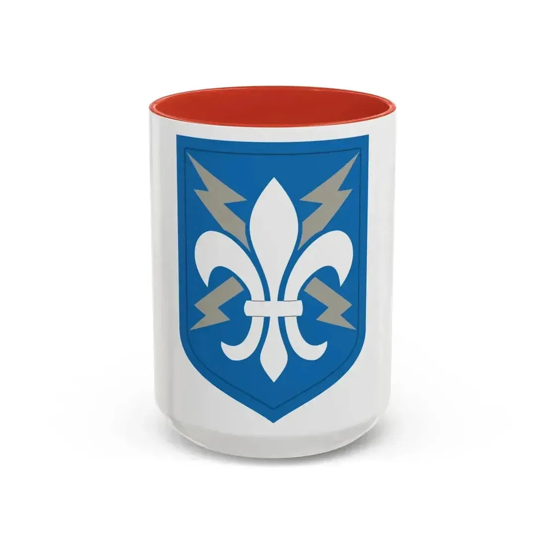 205 Military Intelligence Brigade (U.S. Army) Accent Coffee Mug 15oz Red - Go Mug Yourself