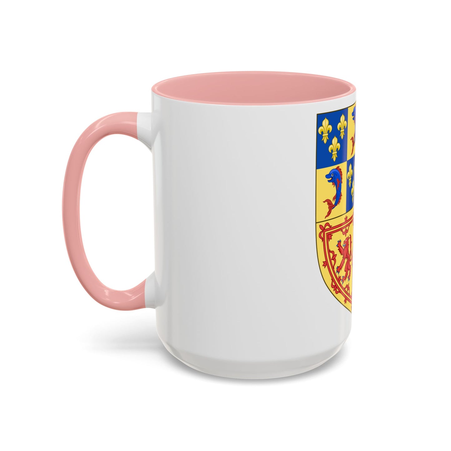 Royal Arms of the Kingdom of Scotland (1558-1559) - Accent Coffee Mug