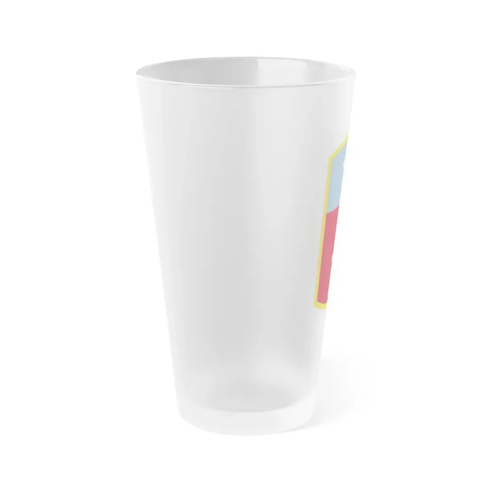 205TH INFANTRY BRIGADE (U.S. Army) Frosted Pint Glass 16oz - Go Mug Yourself