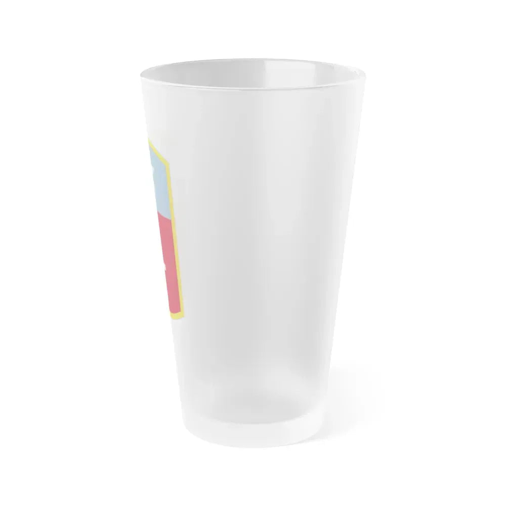 205TH INFANTRY BRIGADE (U.S. Army) Frosted Pint Glass 16oz - Go Mug Yourself