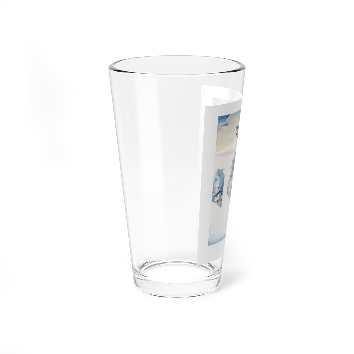One Golden Earring by Ann Boyle (Avalon Books, 1974) - Pint Glass 16oz