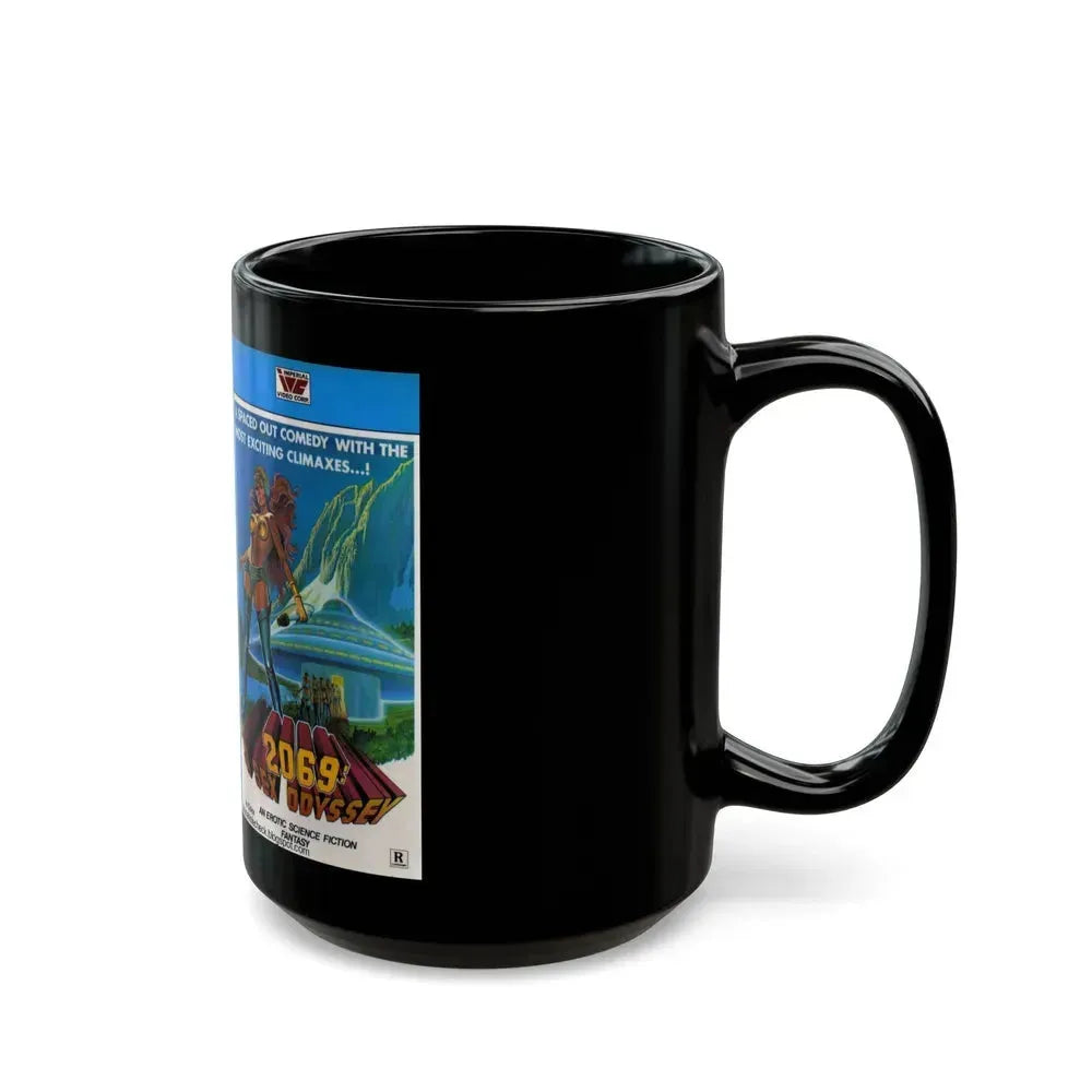 2069 A SEX ODYSSEY (VHS COVER) - Black Coffee Mug - Go Mug Yourself