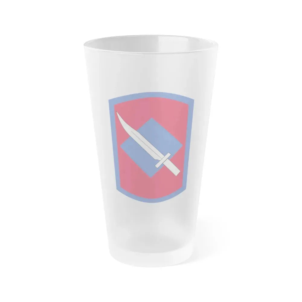 206th Field Artillery Regiment (U.S. Army) Frosted Pint Glass 16oz Default Title - Go Mug Yourself