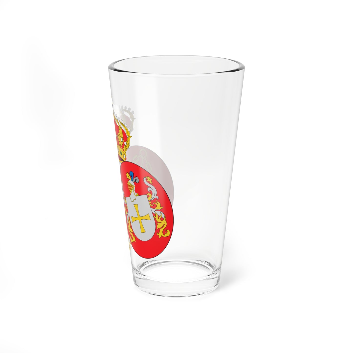 Escudo de Fustiñana (Spain) (Coat of Arms) Pint Glass 16oz