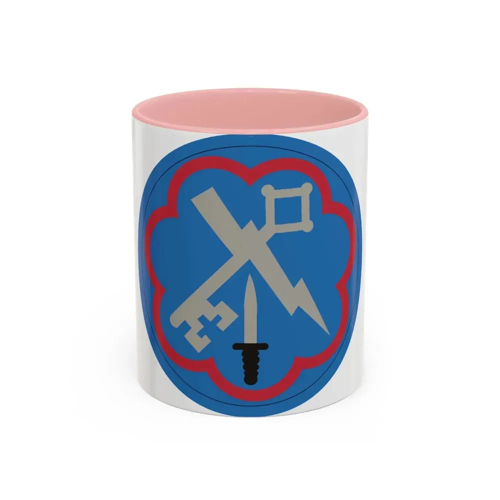 207th Military Intelligence Brigade (U.S. Army) Accent Coffee Mug 11oz Pink - Go Mug Yourself
