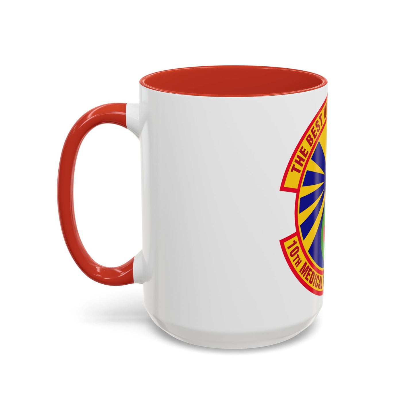 10th Medical Support Squadron (U.S. Air Force) Accent Coffee Mug