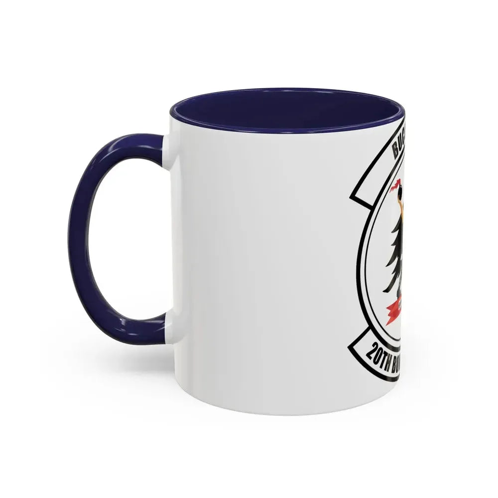 20th Bomb Squadron Emblem (U.S. Air Force) Accent Coffee Mug - Go Mug Yourself