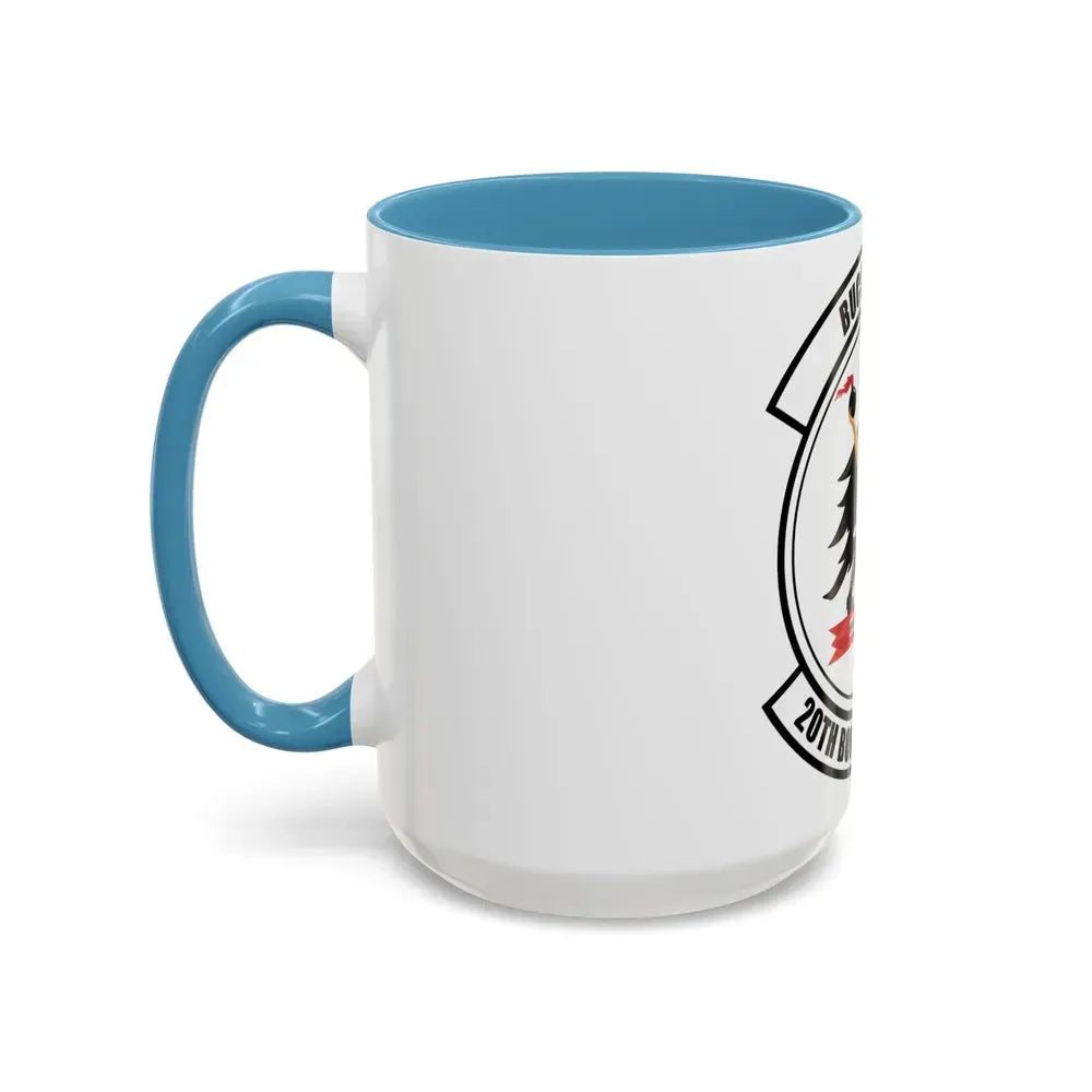 20th Bomb Squadron Emblem (U.S. Air Force) Accent Coffee Mug - Go Mug Yourself