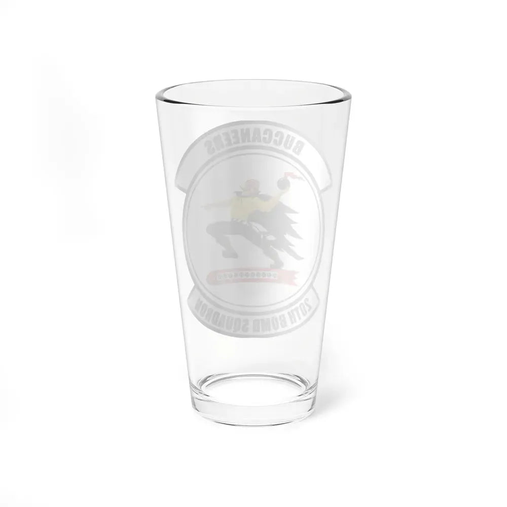 20th Bomb Squadron Emblem (U.S. Air Force) Pint Glass 16oz - Go Mug Yourself