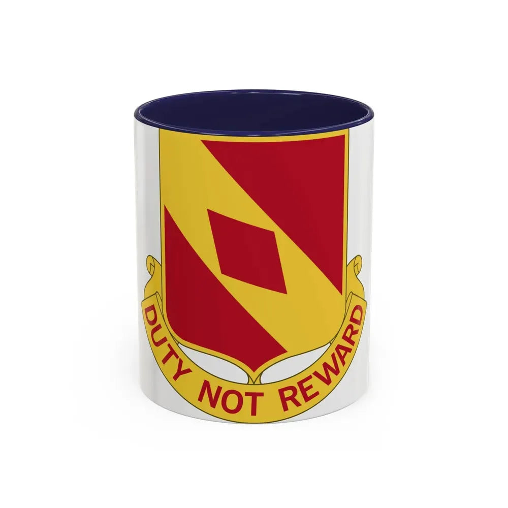20th Field Artillery Regiment (U.S. Army) Accent Coffee Mug 11oz Navy - Go Mug Yourself