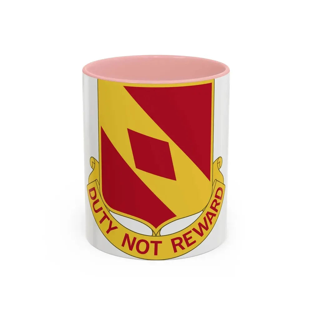 20th Field Artillery Regiment (U.S. Army) Accent Coffee Mug 11oz Pink - Go Mug Yourself