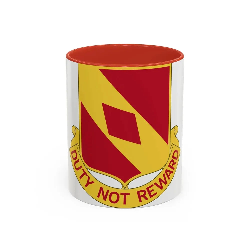 20th Field Artillery Regiment (U.S. Army) Accent Coffee Mug 11oz Red - Go Mug Yourself