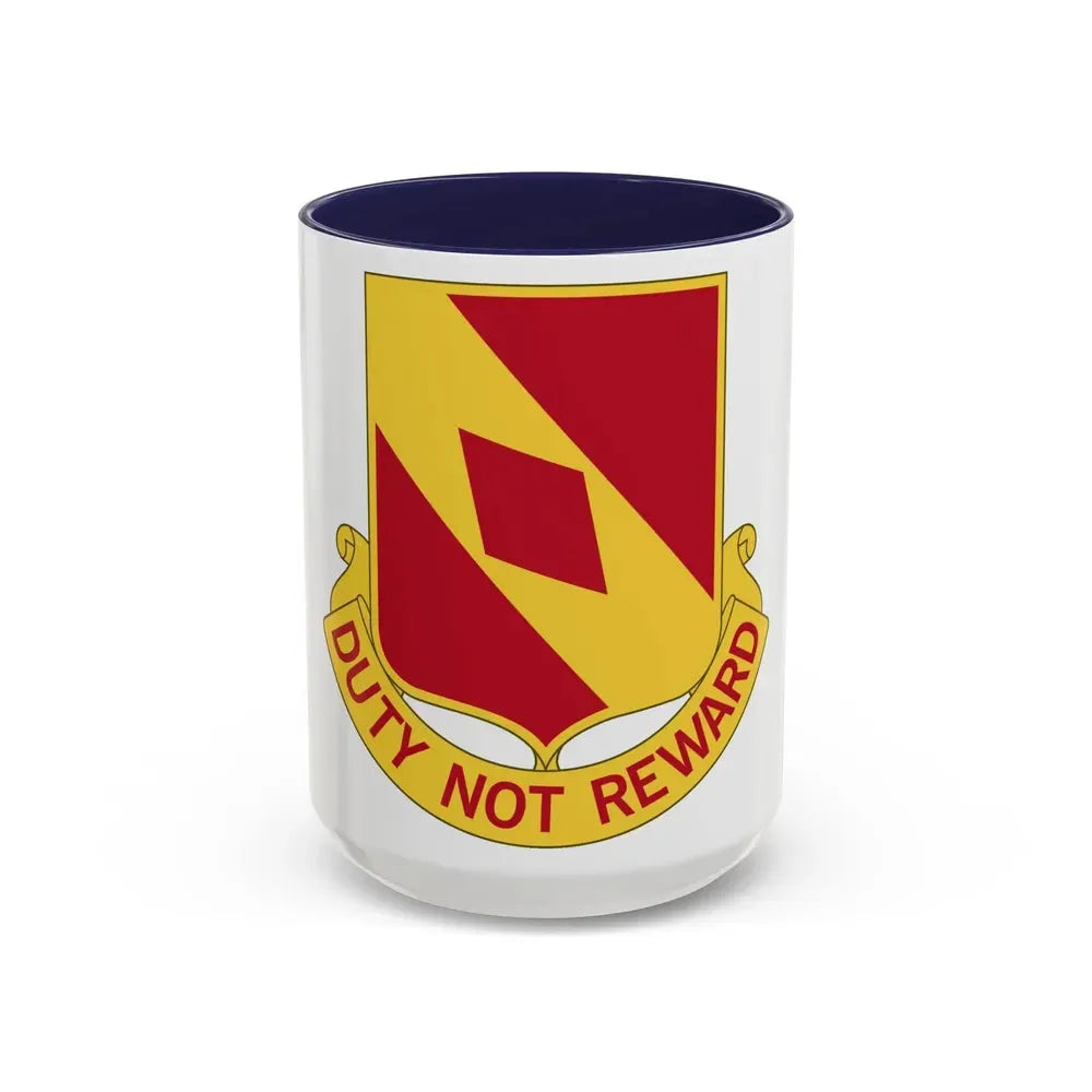 20th Field Artillery Regiment (U.S. Army) Accent Coffee Mug 15oz Navy - Go Mug Yourself
