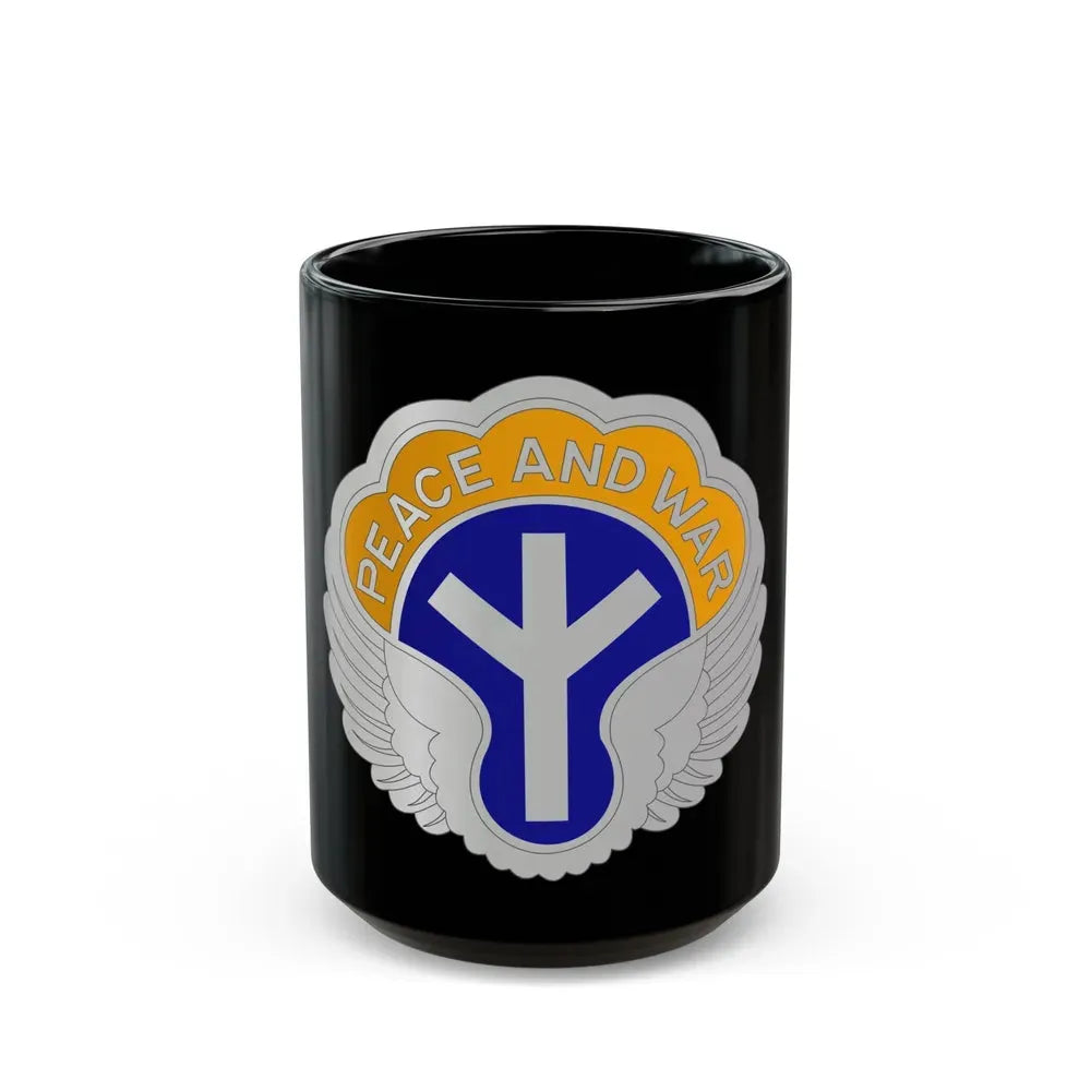 21 Aviation Battalion (U.S. Army) Black Coffee Mug 15oz - Go Mug Yourself