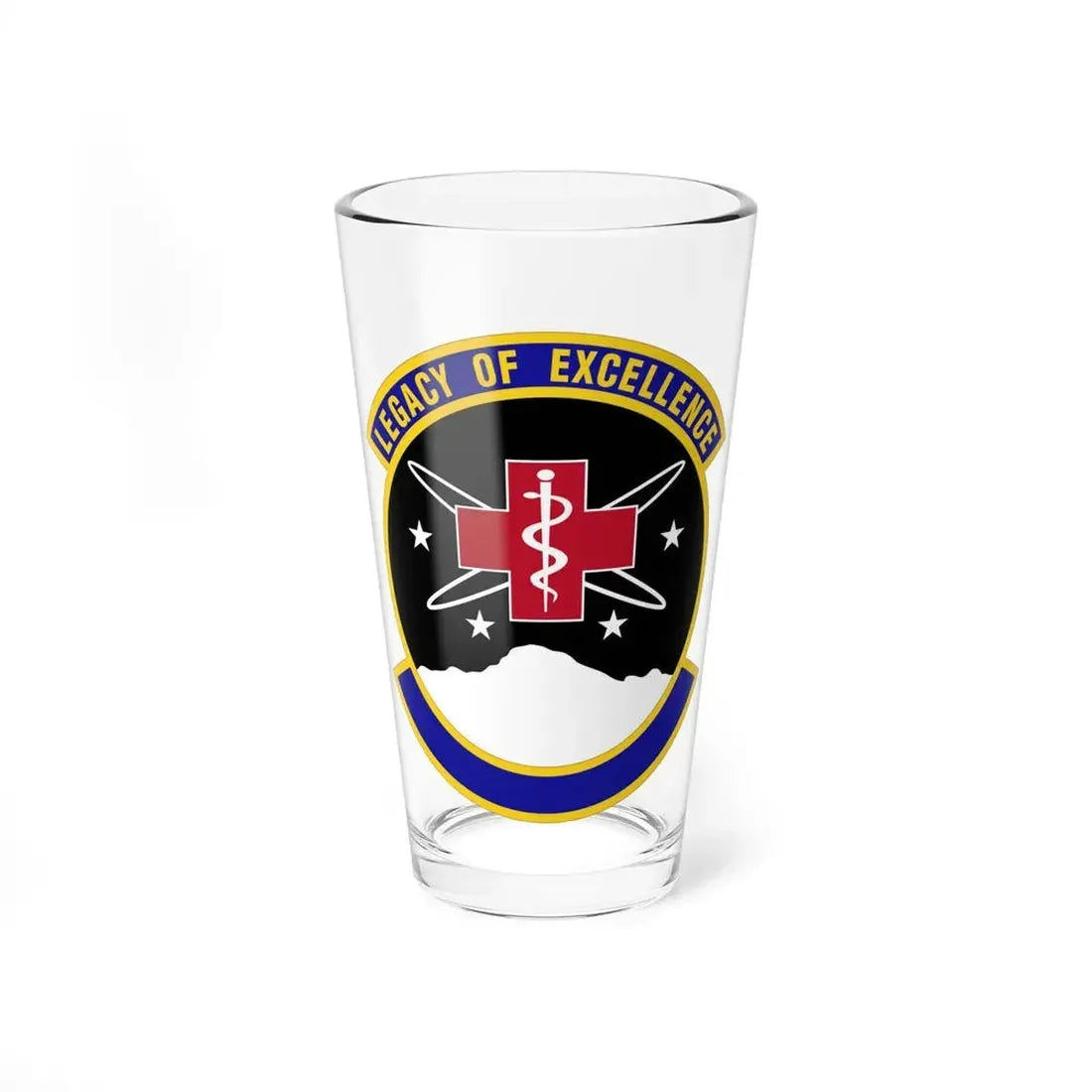 21 Healthcare Operations Squadron USSF (U.S. Air Force) Pint Glass 16oz 16oz - Go Mug Yourself