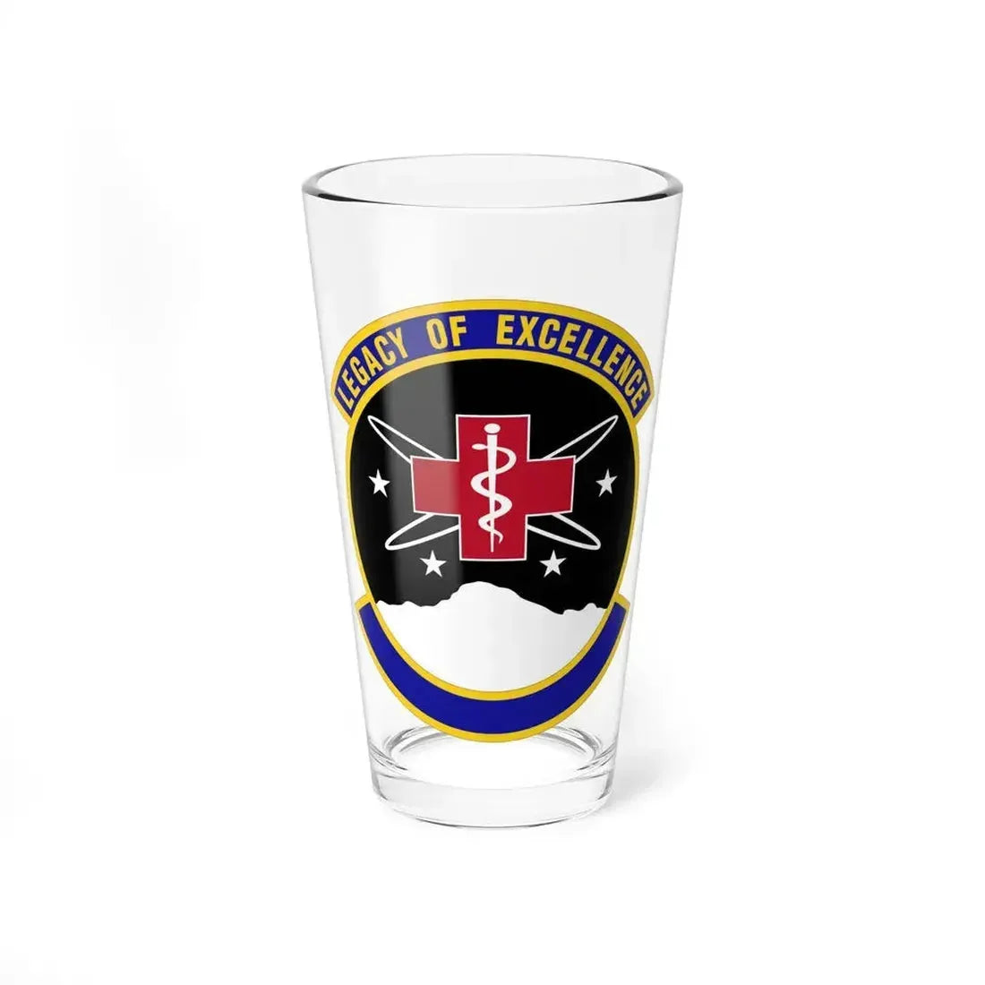 21 Healthcare Operations Squadron USSF (U.S. Air Force) Pint Glass 16oz - Go Mug Yourself