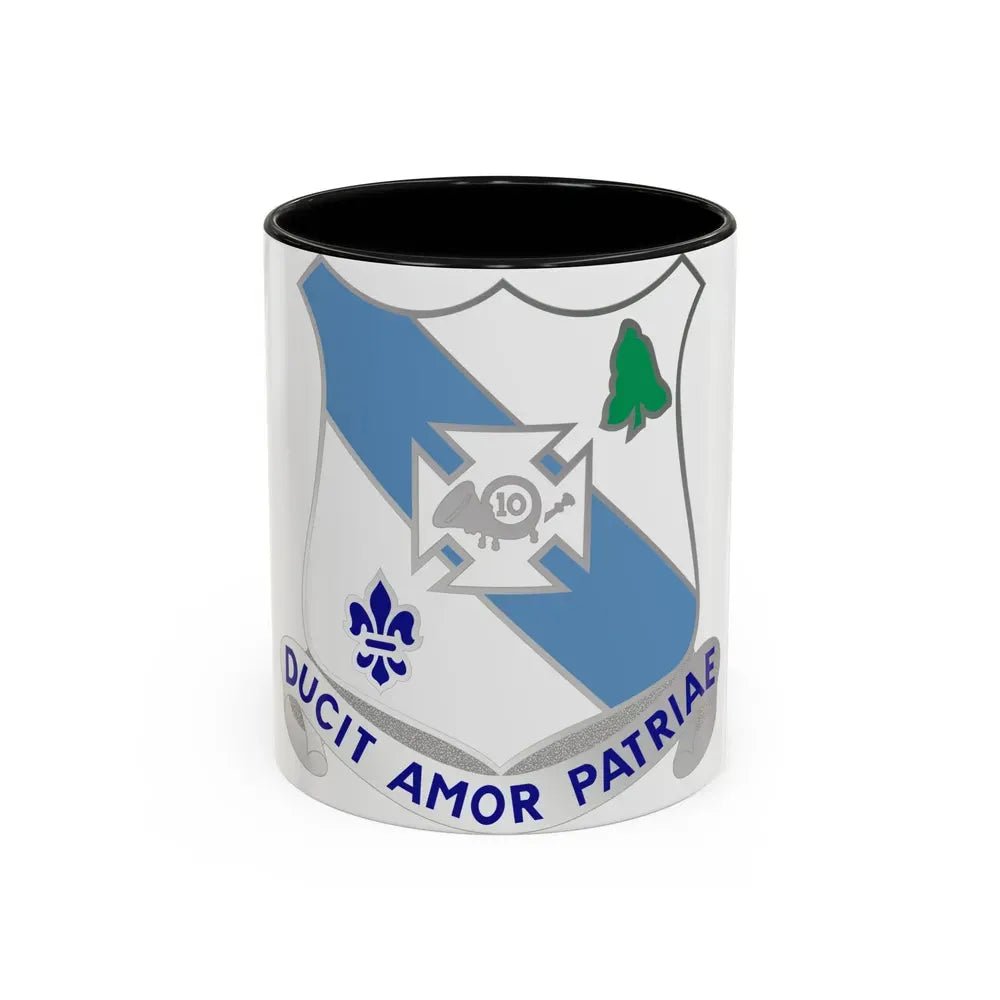 210 Armor Regiment (U.S. Army) Accent Coffee Mug 11oz Black - Go Mug Yourself