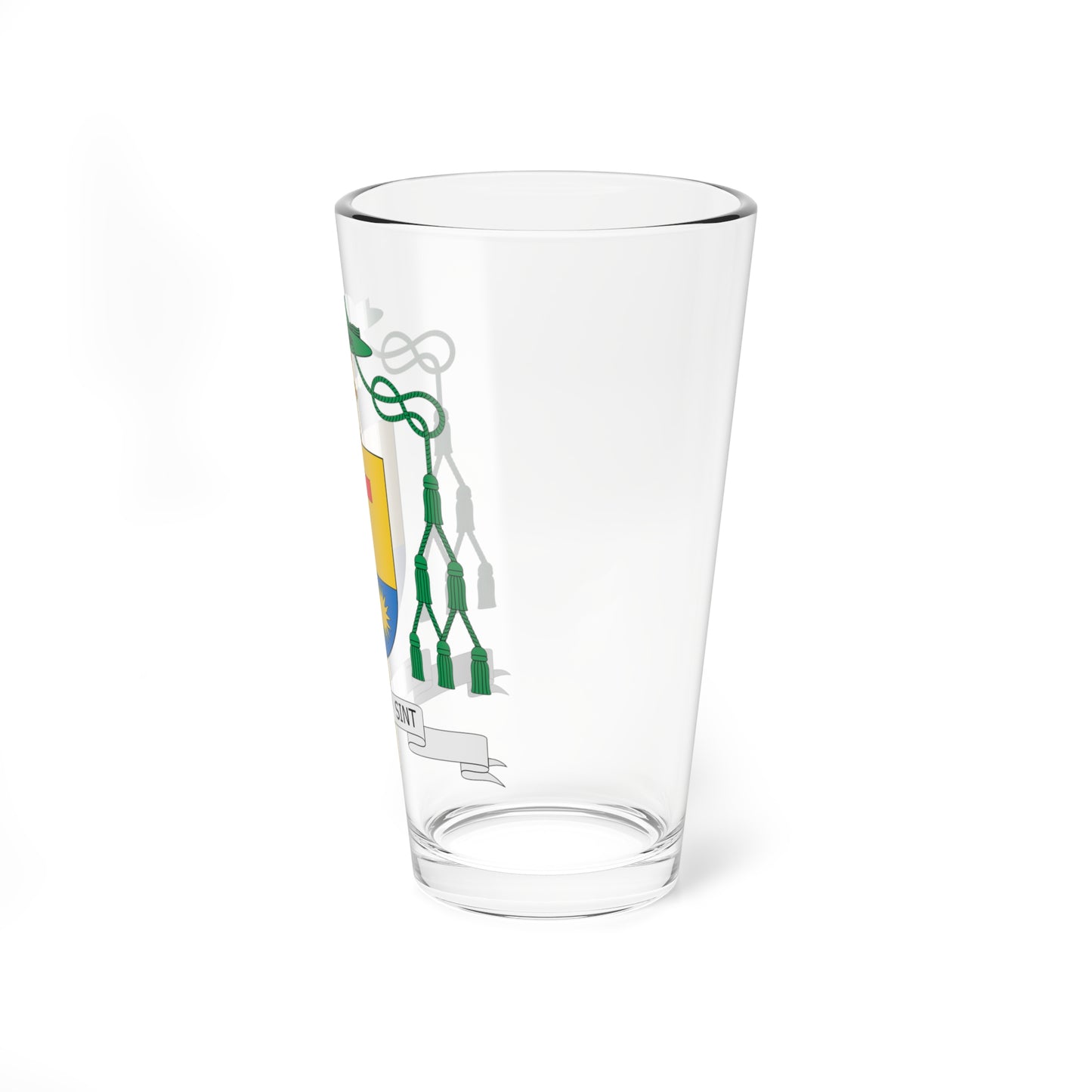 Escudo de Jesús Catalá Ibañéz (Spain) (Coat of Arms) Pint Glass 16oz