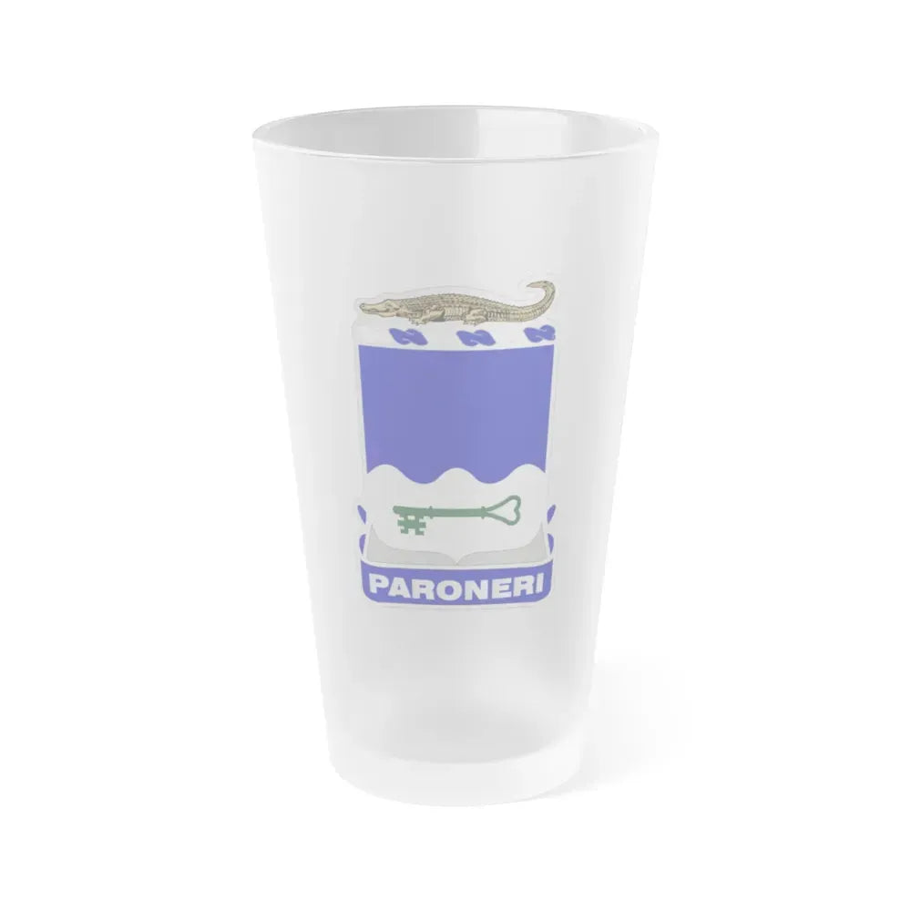 211th Infantry Regiment (U.S. Army) Frosted Pint Glass 16oz Default Title - Go Mug Yourself