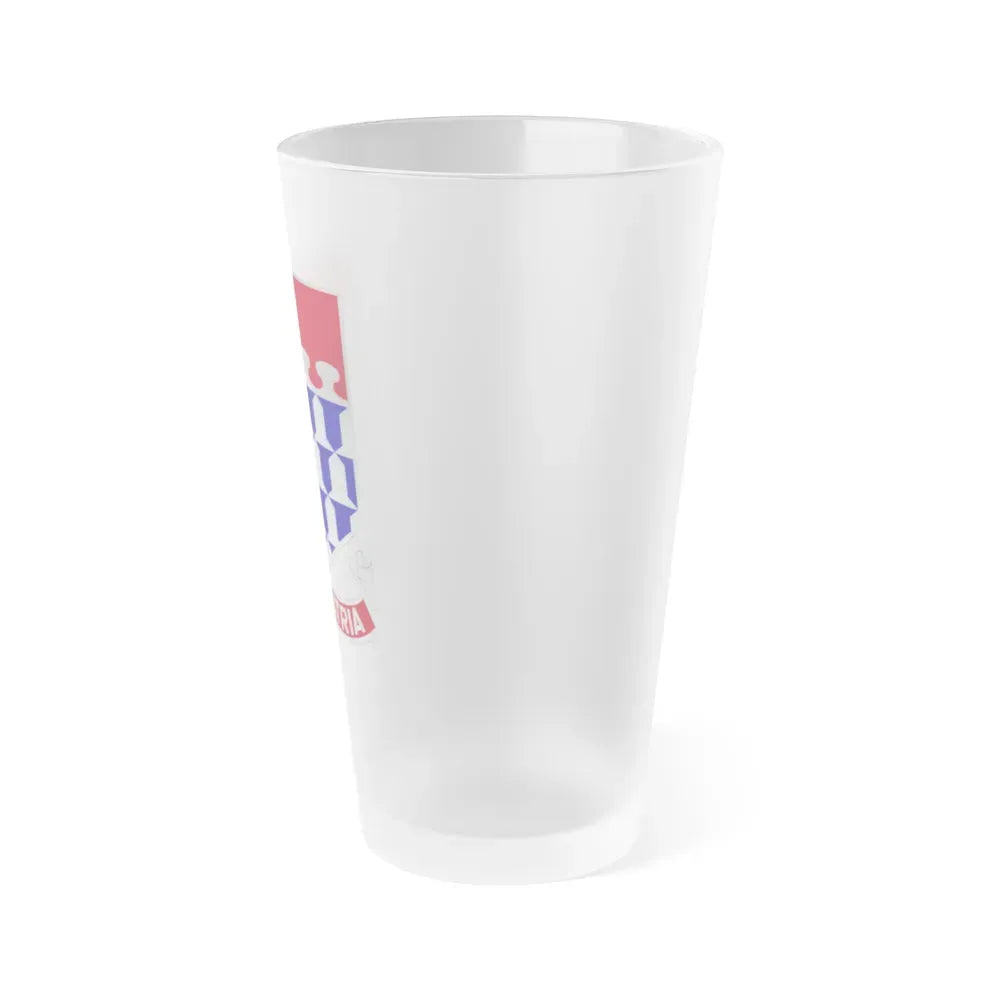 212 Artillery Regiment (U.S. Army) Frosted Pint Glass 16oz - Go Mug Yourself