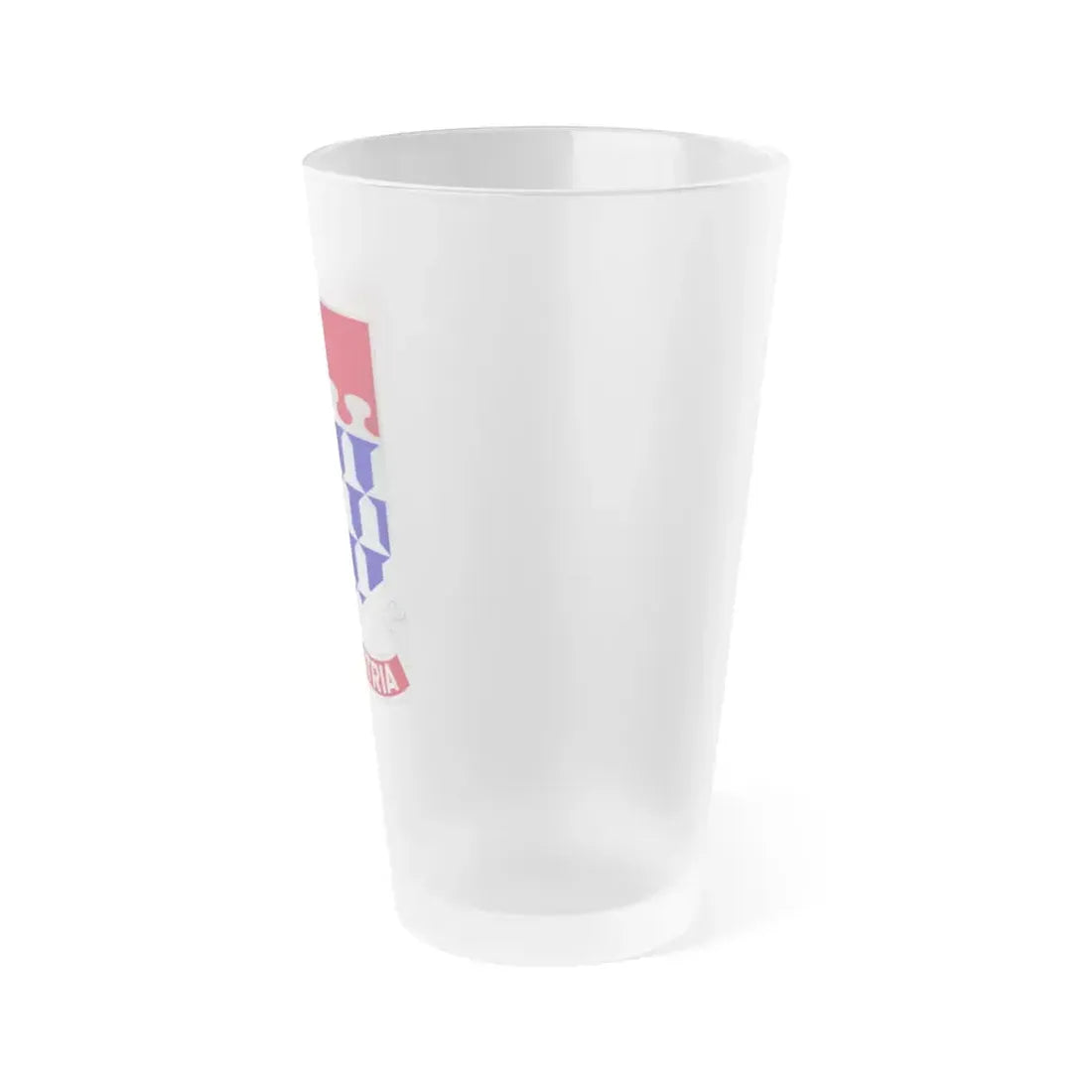 212 Artillery Regiment (U.S. Army) Frosted Pint Glass 16oz - Go Mug Yourself
