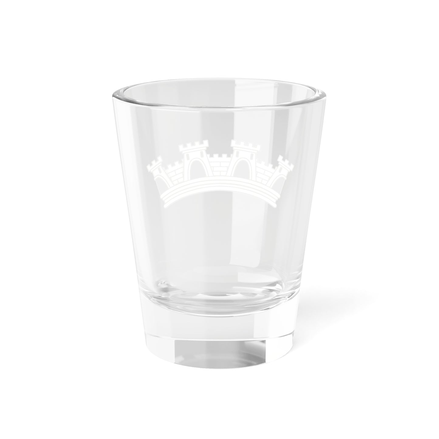 Mural Crown of Town - Portugal (Portugal) (Coat of Arms) Shot Glass 1.5oz