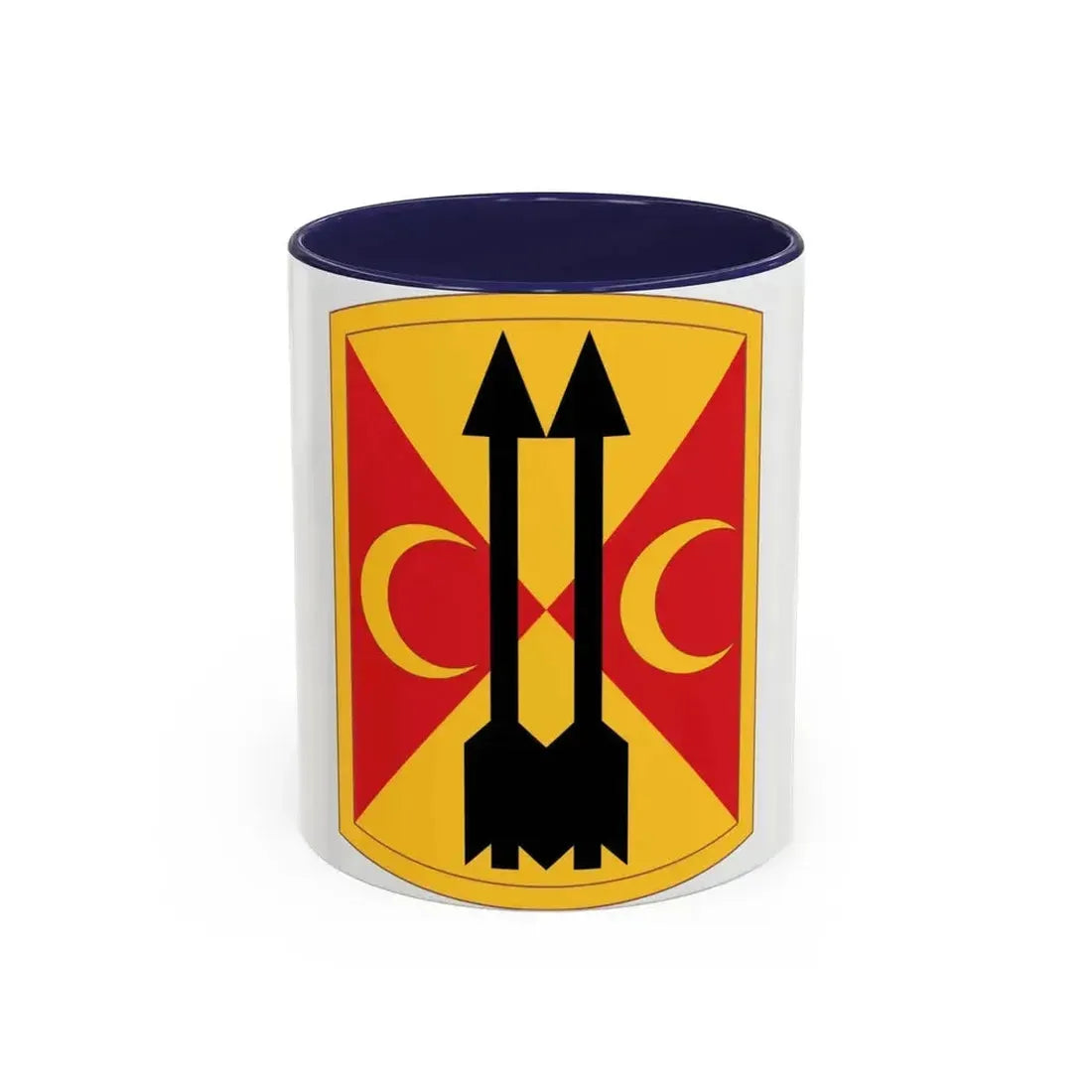 212th Field Artillery Brigade (U.S. Army) Accent Coffee Mug 11oz Navy - Go Mug Yourself