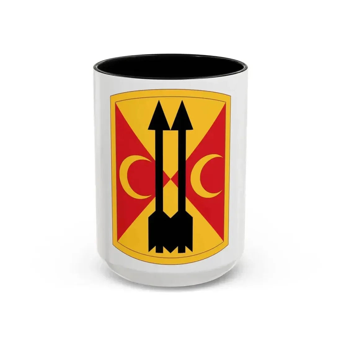 212th Field Artillery Brigade (U.S. Army) Accent Coffee Mug 15oz Black - Go Mug Yourself
