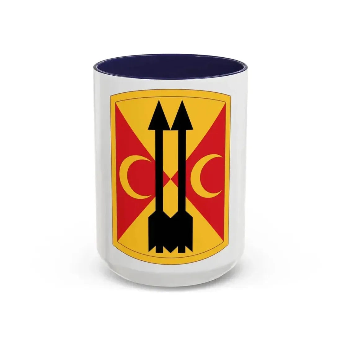 212th Field Artillery Brigade (U.S. Army) Accent Coffee Mug 15oz Navy - Go Mug Yourself