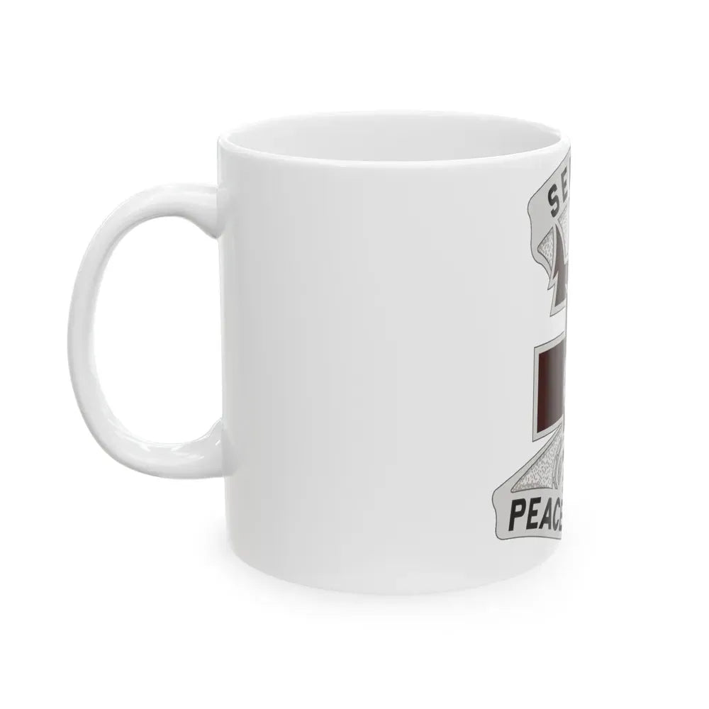 213 Medical Brigade 2 (U.S. Army) White Coffee Mug - Go Mug Yourself
