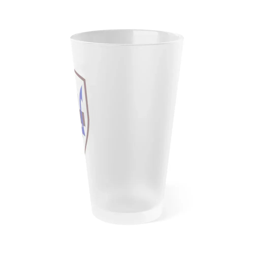213 Medical Brigade (U.S. Army) Frosted Pint Glass 16oz - Go Mug Yourself