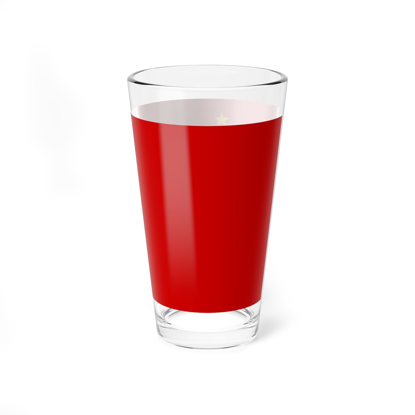 Flag of the North Ossetian Autonomous Oblast (Russia) Pint Glass 16oz