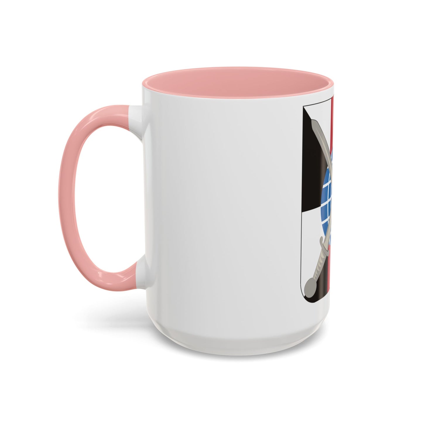527 Military Intelligence Battalion 2 (U.S. Army) Accent Coffee Mug