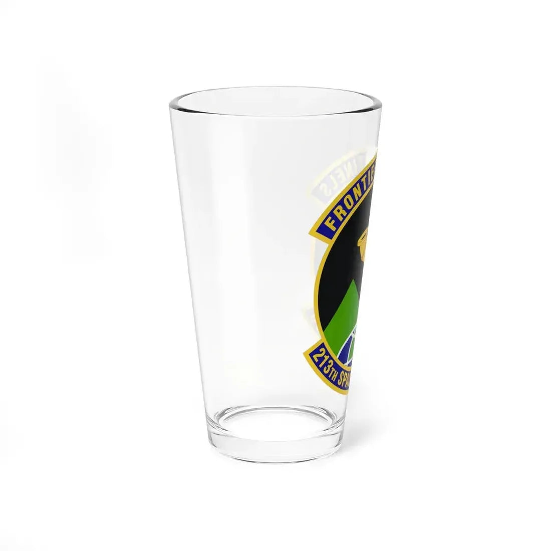 213th Space Warning Squadron (U.S. Air Force) Pint Glass 16oz - Go Mug Yourself