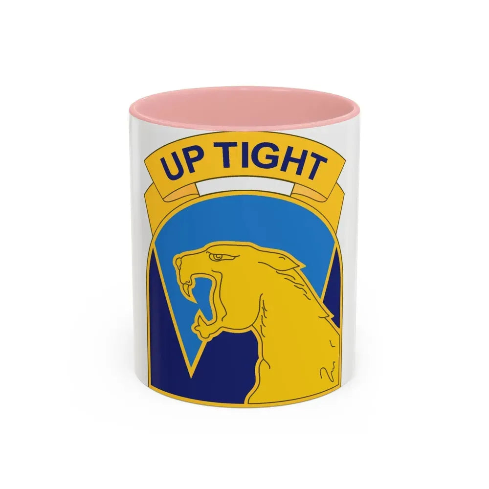 214 Aviation Regiment (U.S. Army) Accent Coffee Mug 11oz Pink - Go Mug Yourself